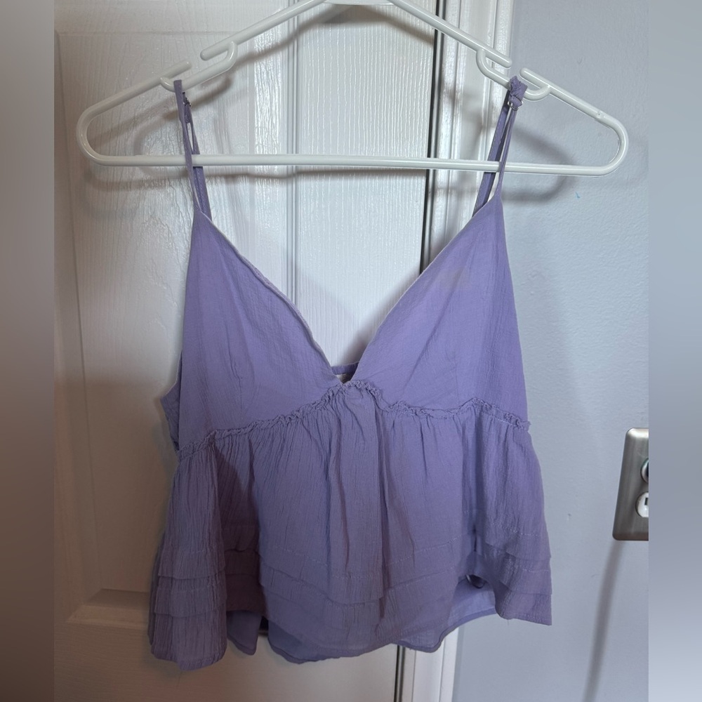 Purple tank top